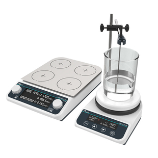 数显磁力搅拌器实验室四联六联多联恒温加热搅拌台电磁搅拌机小型