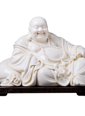 东方泥土《福气满满》陶瓷弥勒