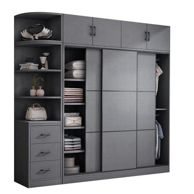 轻奢衣柜家用卧室推拉门