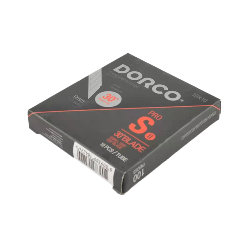 韩国DORCO/多乐可30度美工刀片小号尖刀片雕刻模型贴车衣膜斜刀片