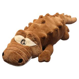 鳄鱼毛绒玩具超大公仔床上抱着睡觉抱枕长条枕可爱娃娃玩偶送女友