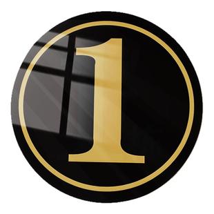 小区单元楼号楼层牌数字牌楼栋牌数字号码牌门牌车间仓库厂房编号指示牌金属铝板反光不锈钢牌子提示告示墙贴