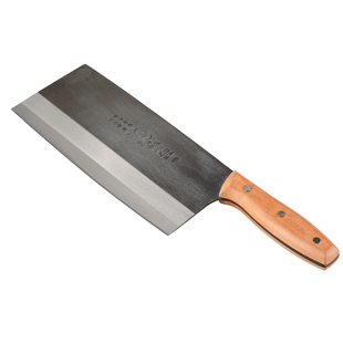 刃耐锻打菜刀厨师刀木柄2号桑刀菜刀 切菜刀切片刀厨师专用切片刀