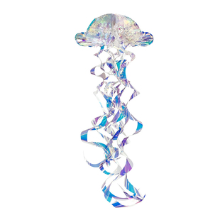 海洋风幼儿园环创水母挂饰儿童乐园吊顶海洋主题装饰生日派对布置