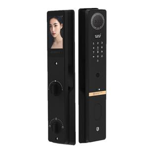 石将军3D人脸智能锁指纹电子密码锁掌静脉家用防盗门自动可视监控