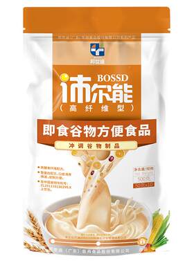 沛可沛尔能高纤维型谷物方便食品