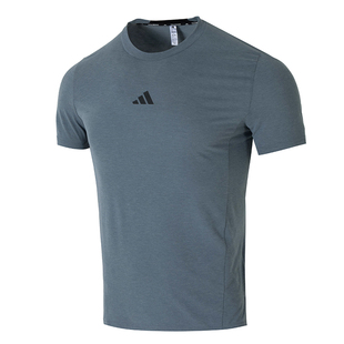 正品Adidas阿迪达斯男训练短袖2025春新款跑步运动半袖T恤JI5766