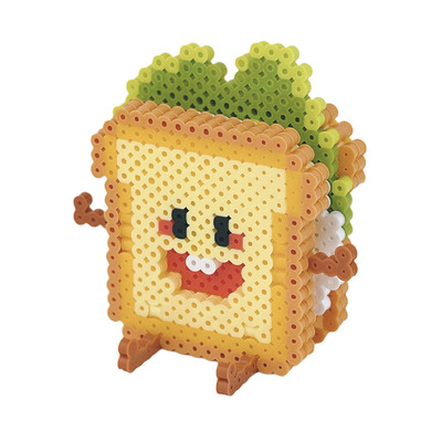 漫漫拼豆原创休闲牛油果diy手工