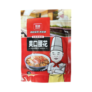 客道爽口腰花240*30包腌制新鲜猪肾半成品干锅爆炒猪腰子切片商用