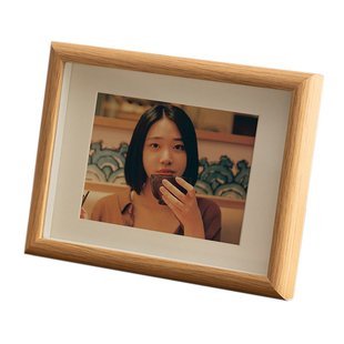 玻璃相框摆台支架加打印照片6寸7寸八寸洗照片做成空框挂墙定制