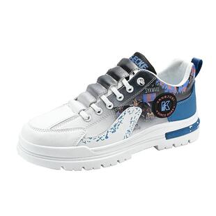 潮牌男鞋2026新款百搭一脚蹬休闲板鞋夏季款男士增高运动小白潮鞋