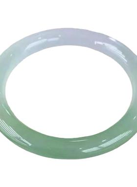 古风女款绿玛瑙半山半水手镯