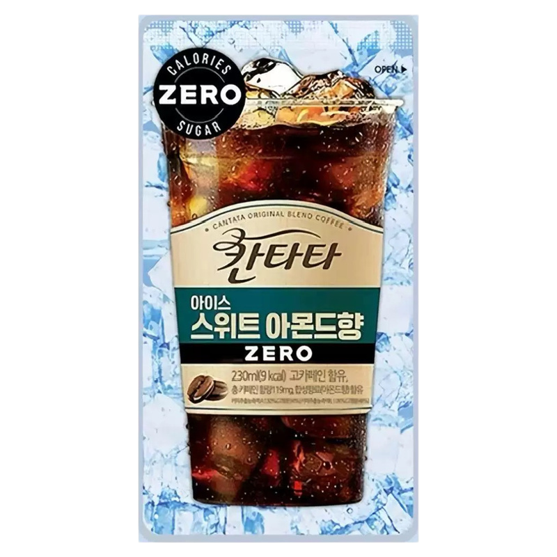 乐天康塔塔冰美式黑咖啡冷萃饮料