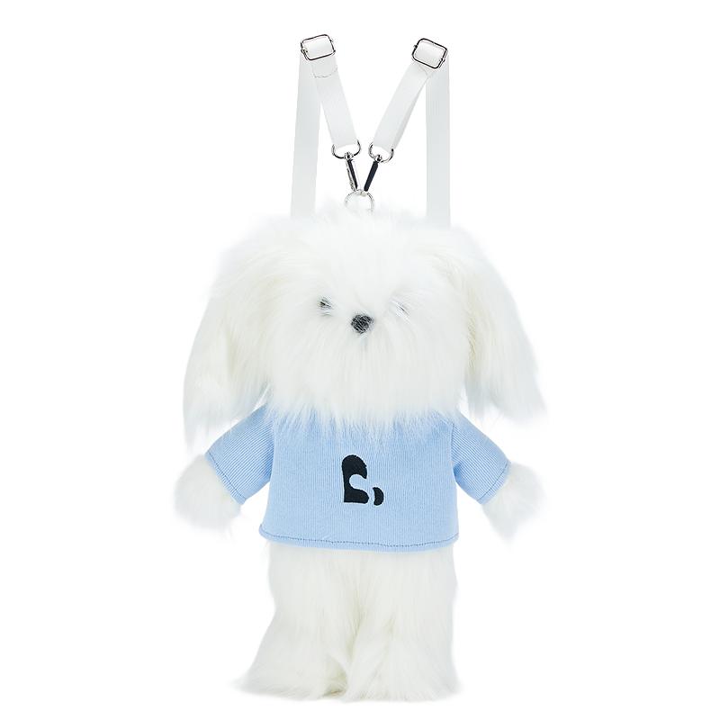 【商场同款】乐町2025年春季新品长毛兔子双肩包C2YFF1515*