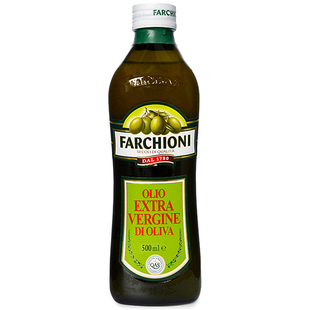 FARCHIONI福奇特级初榨橄榄油500ml意大利原装进口烹饪食用油小瓶