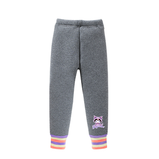 加厚加绒女童打底裤一条过冬女孩冬装棉裤儿童女纯棉裤子冬季长裤