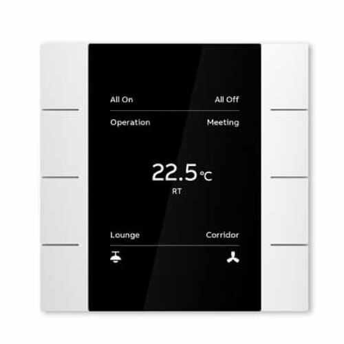 议价官方正品德畅 YUB/U4.0.1-001 ABB KNX总线智能面板 4/8键雅