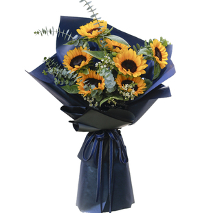 向日葵鲜花毕业花束朋友生日同城速递玫瑰花北京花店送花思南香山