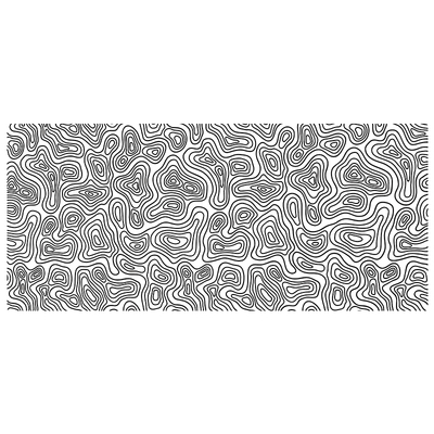 地形图鼠标垫超大号简约风键盘桌垫Topographic map mouse pad