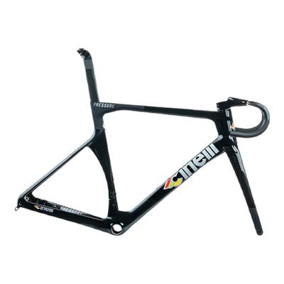 CINELLI西耐力Pressure[深空曜石黑]全碳破风公路车架竞速竞技