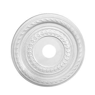 网红欧式灯盘吊顶灯池圆形灯罩天花板线孔装饰圆盘雕花造型现货
