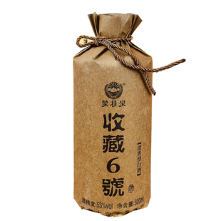 蒙特泉固态法白酒收藏6号清香型500ml*6瓶礼盒装纯粮食酒送礼聚会
