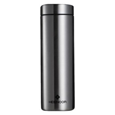 希诺商务带滤网304不锈钢保温杯