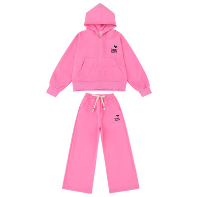 时尚女孩套装春秋女童卫衣春装潮