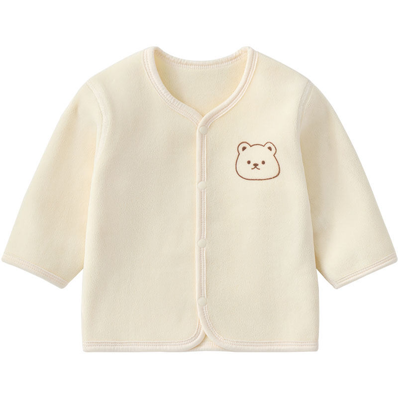 婴儿外套春秋冬男女童单件幼儿上衣一岁儿童保暖加绒衣服宝宝秋装