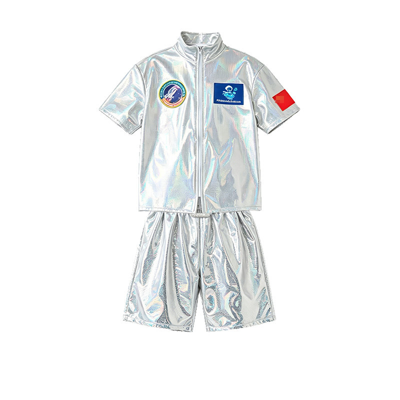 儿童未来科技感演出服幼儿园班服