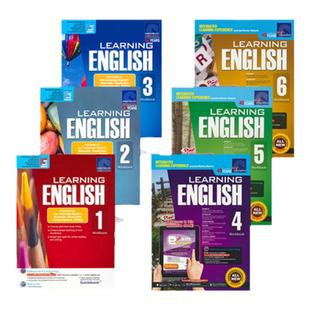 SAP Learning English Workbook 1-6年级 学习系列英语6册练习册 7-12岁 新加坡新亚出版社教辅 英文原版进口