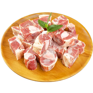 宁夏盐池滩羊羊腿带骨羊前腿块羊腿新鲜小腿2斤农家散养冷冻草饲