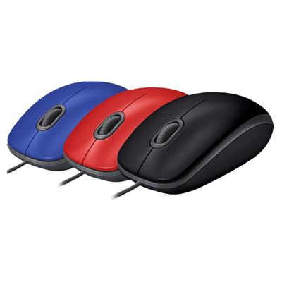 罗技M110有线鼠标静音