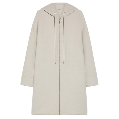 【臻选礼遇】MaxMara女装绵羊毛连帽大衣外套9016144306