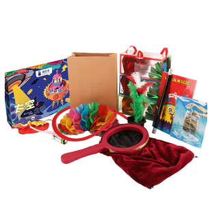 儿童舞台魔术道具套装变玩具学校才艺表演礼盒小学生演出袋乾坤袋