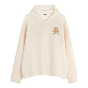 tokidoki淘奇多奇经典LOGO连帽套头毛衣宽松男女情侣百搭24秋冬