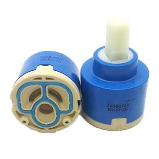 正品台湾久久阀芯陶瓷混水阀芯水龙头开关配件冷热通用阀芯3540MM