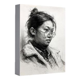 100张素描纸加厚4k8k美术画纸水粉水彩纸铅画纸初学者学生用a3A4马克纸美术生专用绘画白纸四八开速写纸16k