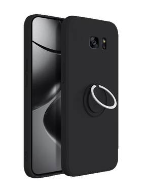 适用三星S7手机壳s7edge新款galaxys硅胶e保护套带支架指环扣Samsungs9350全包ege防摔sm一g9300男女盖乐世软