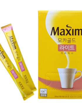 麦馨韩国三合一盒装学生提神咖啡