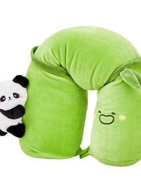 TheGreenParty熊猫u型枕