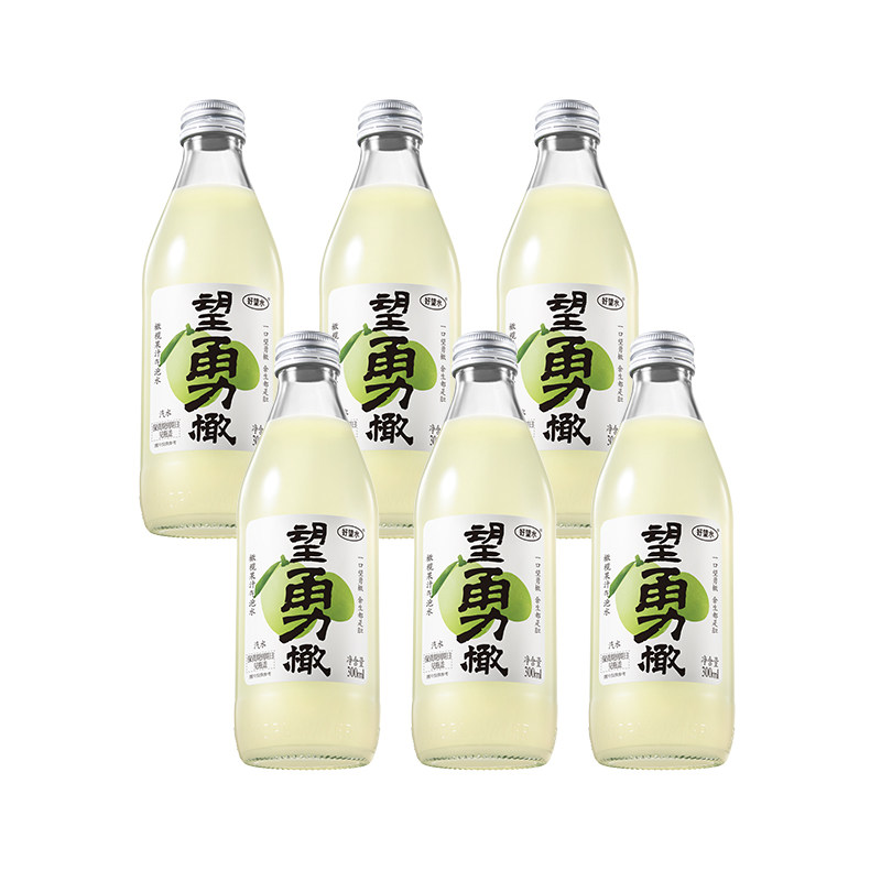 好望水望勇橄气泡水饮料果汁汽水小瓶气泡水碳酸露营饮料整箱