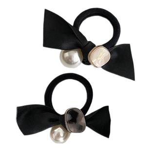 蝴蝶结头绳2026新款高端发圈高弹力耐用橡皮筋扎头发女高马尾发绳