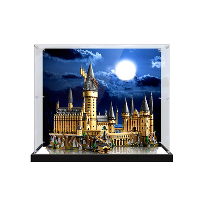 卓诗吻霍格沃茨模型展示盒高透明