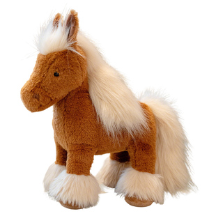 可爱小马公仔玩偶仿真毛绒玩具独角兽小白马娃娃睡觉抱生日礼物