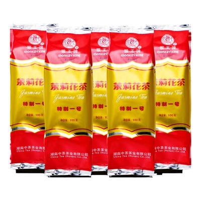 中茶猴王牌茉莉花茶大特250g*6袋+小特100g*2袋