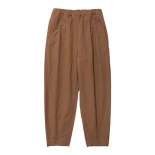 TACITURNLI ORIGINAL PANTS L 女士经典款休闲裤棉麻斜纹防风