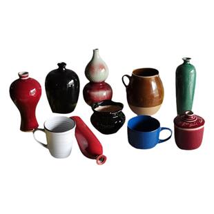 陶瓷静物陶罐组合10件套美术教学器材素描色彩写生用发快递包破损