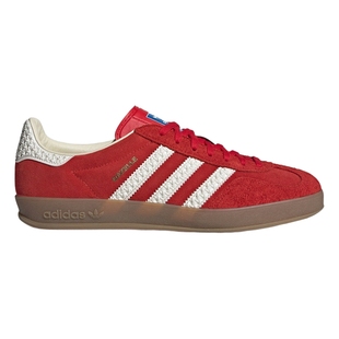 adidas阿迪达斯GAZELLE INDOOR T头鞋复古红色休闲运动板鞋IF1808