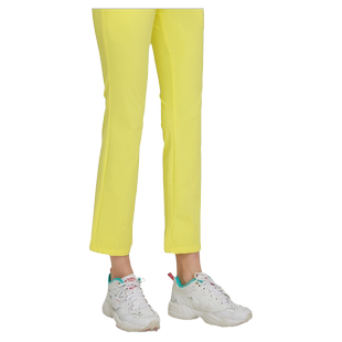 奥兰克高尔夫女裤夏季新款九分裤子白色裤子弹力薄款球裤女装